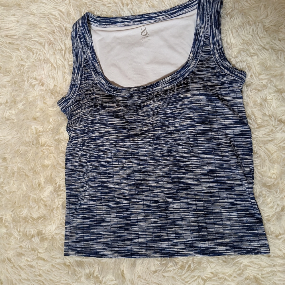 Lou & Grey Crop Top, Built In Bra